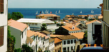 Regata vista da Cal�ada da Concei��o