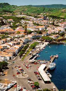 Vista da Cidade da Horta