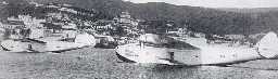  Clippers da Pan American na baa da Horta em 1940