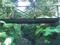 Ponte do trilho do jardim