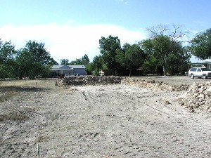 Initial Excavation