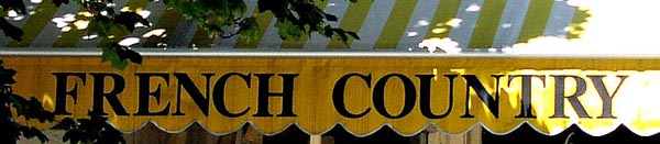 French Country Awning