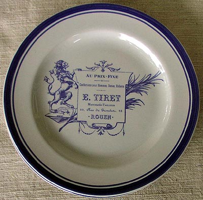 Plate Tiret