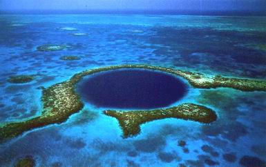 the big Blue Hole / Belize C.A