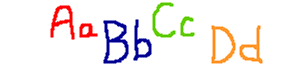 These are the letters of the alphabets.