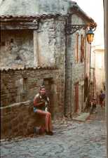Narrow street from Penne