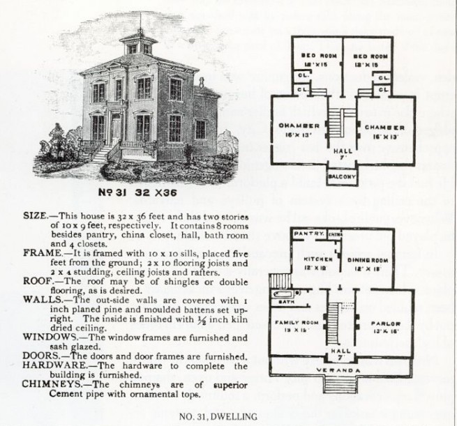 plan of family house