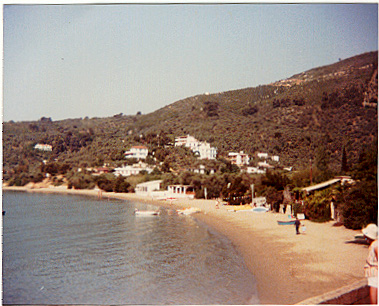 The view of the beach in 1985