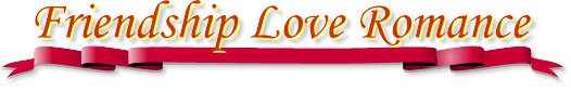 Friendship Love Romance Logo