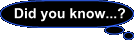Did You Know...?