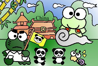 Keroppi In China