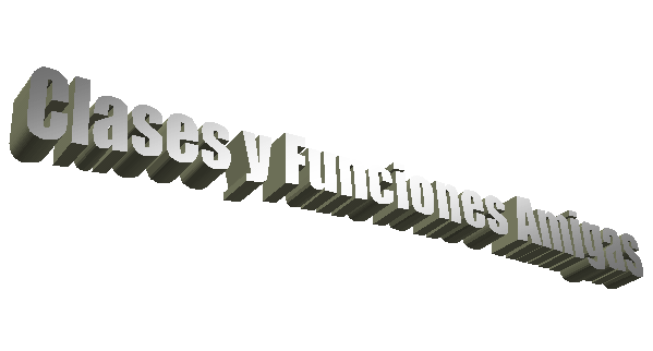 Clases y Funciones Amigas