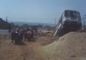 But hits crater