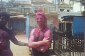 Shane at the Festival of Colour