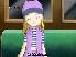 Izumi-chan, introducing herself.
