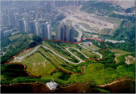 ����������Ϫ�(Latest View of Ma Yau Tong Central Landfill)