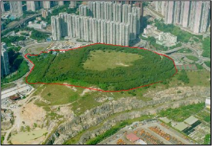 �ͯ��W���Ϫ�(Latest View of Sai Tao Wan Landfill)