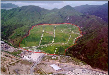 �N�x�D�ĤG�ΤT�����Ϫ�(Latest View of Tseung Kwan O Phase 2&3 Landfill)