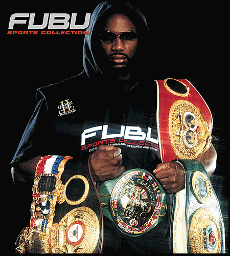 Lenox Lewis in FUBU Hoody