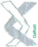The Anglo-Saxon rune for NG. Drawn by Daffodil.