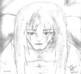 ..s'pose this's a good place to put this pic..;)...actually, I'm trying to remember, I think this was my first sketch of him..before he even had a name, I think!...scarily enough, I later found a pic of MacPhisto with his face nearly identical--!
