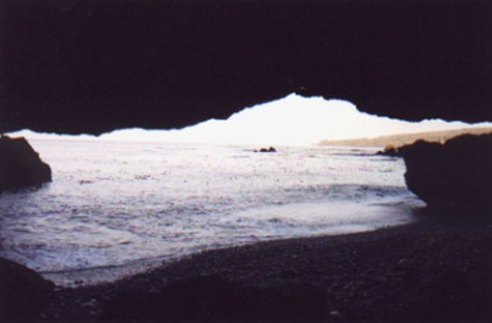 A view of the west beach