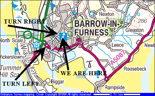 Map of our location