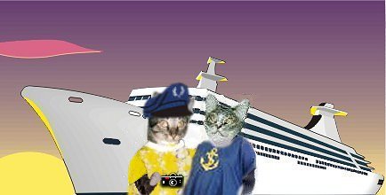 Zena and Stan Aboard the Ship