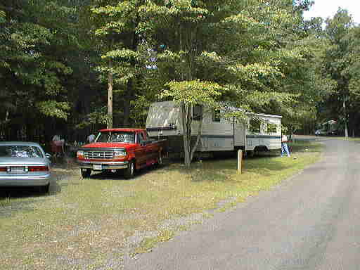 view of a campsite