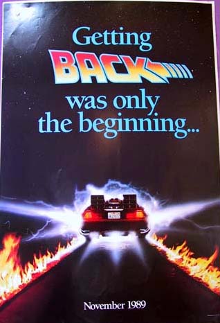 Back to the Future II 1 Sheet USA Advance