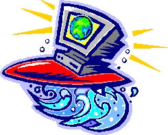 Surfing and voting!