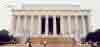 Outside the Lincoln Memorial