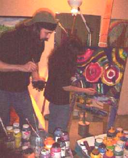 here we... painter