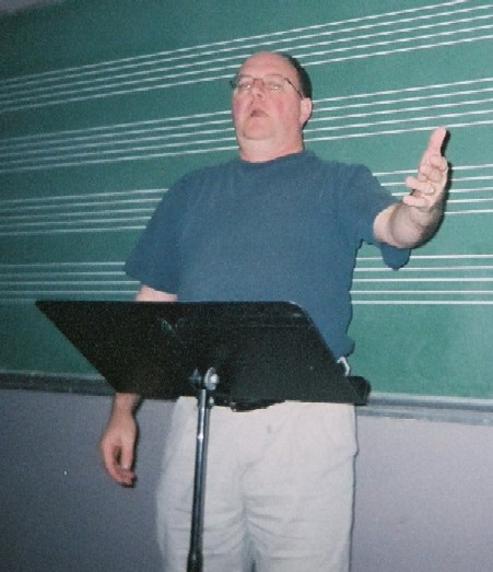 Stephen singing