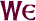 We