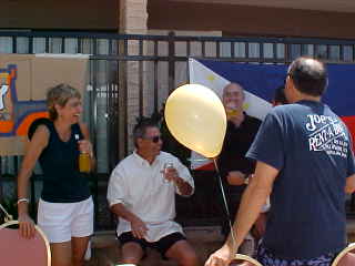 Pat Larson(72), Tom Larson(74), Fred Gleeck(74)