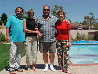 Andy, Pam Jeff & Julie