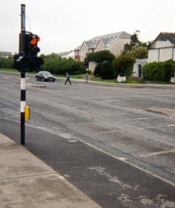 "Cycle crossing" clears during red phase