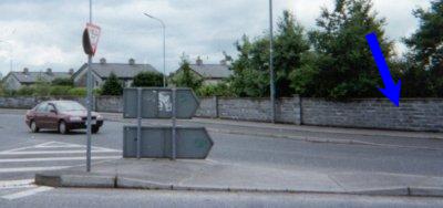 "Cycle lane" on/off ramp Ballybane/Ballybrit