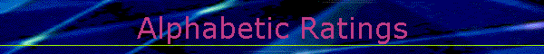Alphabetic Ratings