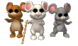 3 mice