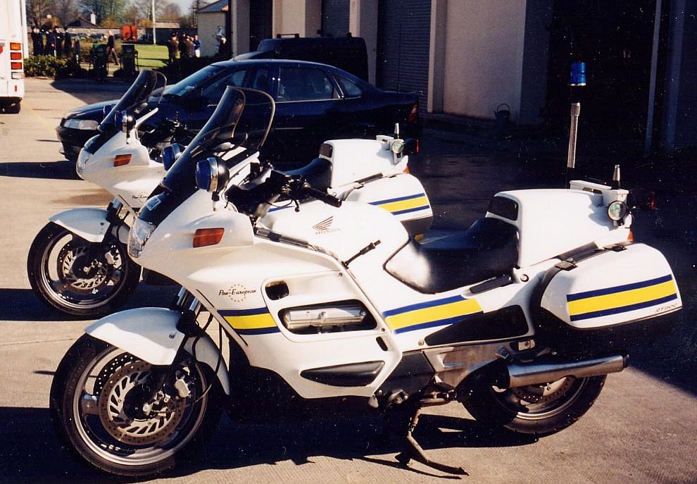 Garda Honda Pan European 1100cc at the Garda College