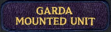 Garda Mounted Unit Crest