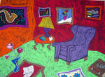 Christopher A. Lane, NYC, 2002, Pastel 