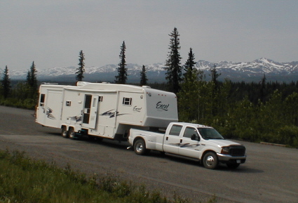 Along the Parks Hwy between Denali & Cantwell,AK