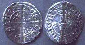 Alexander III Long cross hammered penny