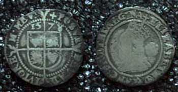 Elizabeth I Silver threepence