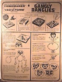 Gangly Danglies Directions