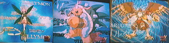 Lillymon, Zudomon, Garudamon