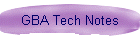 GBA Tech Notes